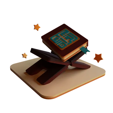 Livre du Coran  3D Icon