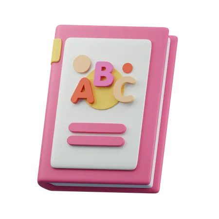 Livre d'anglais  3D Icon