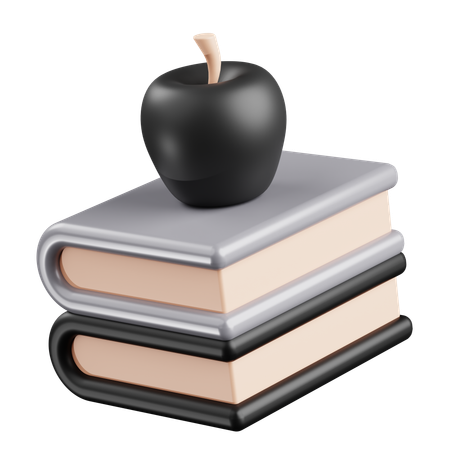 Livre de pommes  3D Icon