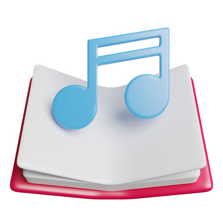 Livre audio  3D Icon