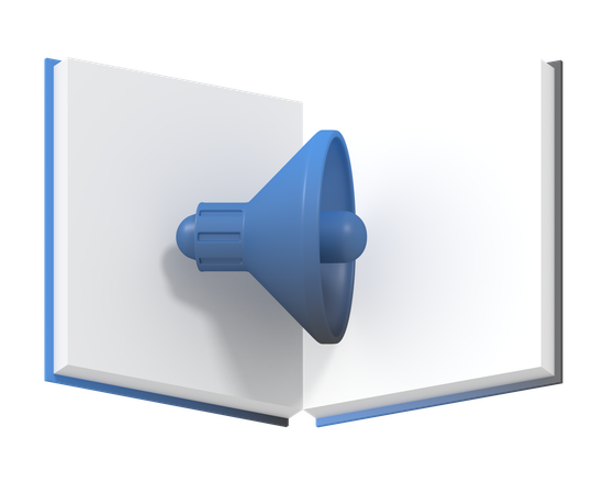 Livre audio 3D Icon