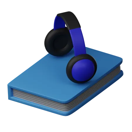 Livre audio  3D Icon