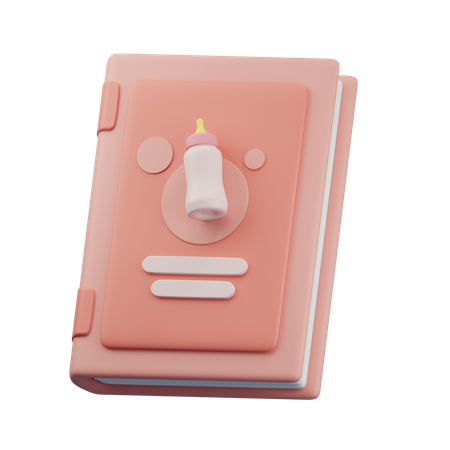 Livre de bébé  3D Icon