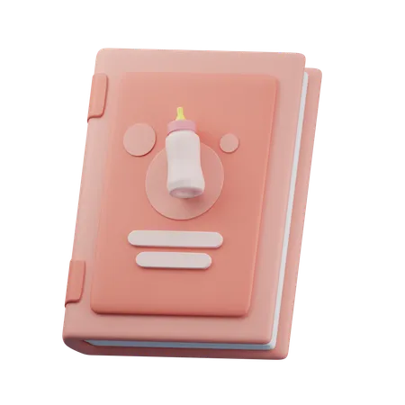 Livre de bébé  3D Icon