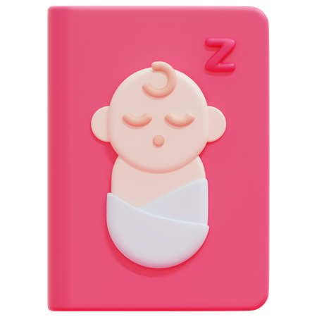 Livre de bébé  3D Icon