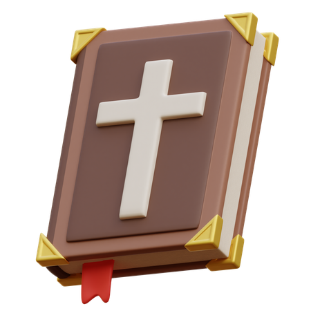 Livre biblique  3D Icon