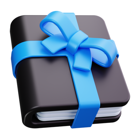 Cadeau de livre  3D Icon