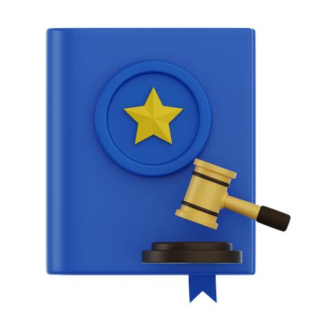 Livre de constitution  3D Icon