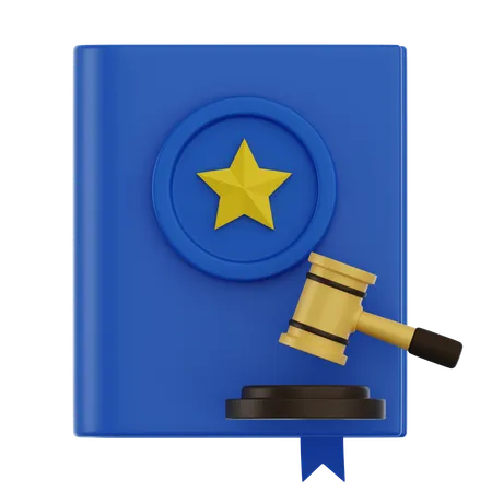 Livre de constitution  3D Icon