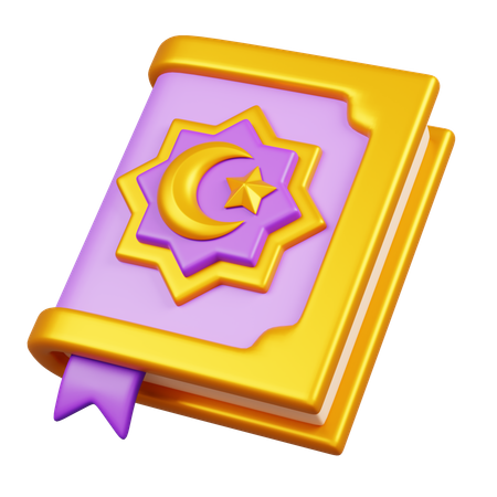 Livre du coran  3D Icon