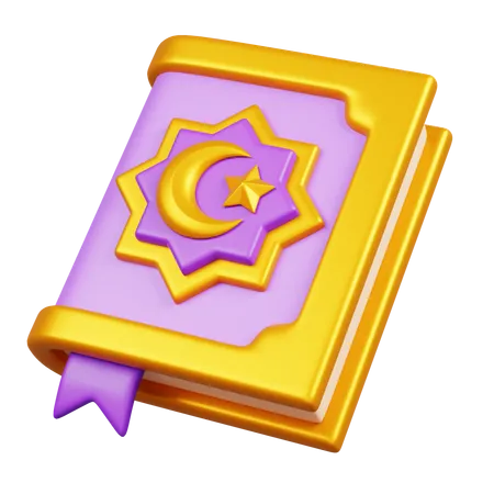 Livre du coran  3D Icon