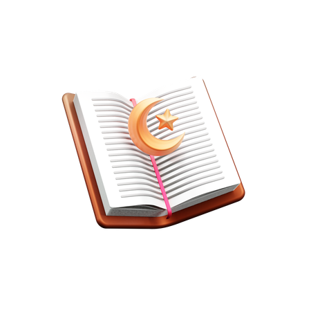 Livre du coran  3D Icon