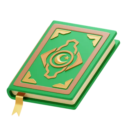 Livre du coran  3D Icon