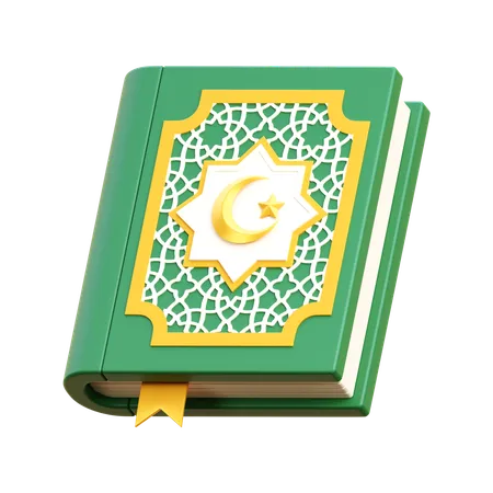 Livre du coran  3D Icon