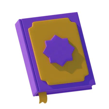 Livre du coran  3D Icon