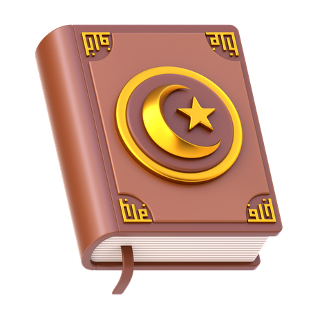 Livre du coran  3D Icon