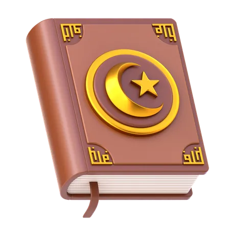 Livre du coran  3D Icon