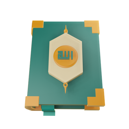 Livre du coran  3D Icon