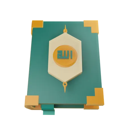 Livre du coran  3D Icon