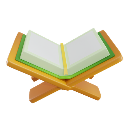 Livre du coran  3D Icon