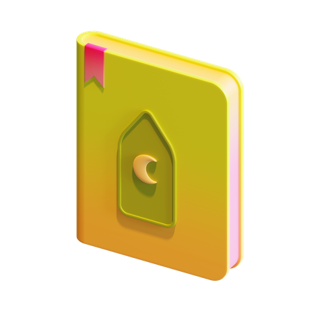 Livre du coran  3D Icon