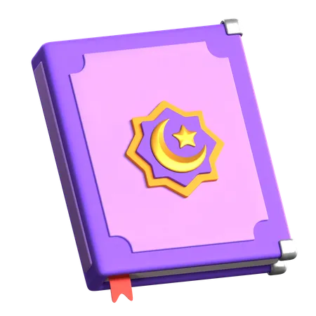 Livre du coran  3D Icon