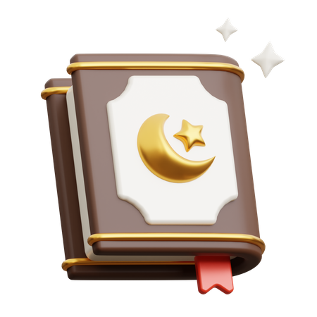 Livre du coran  3D Icon