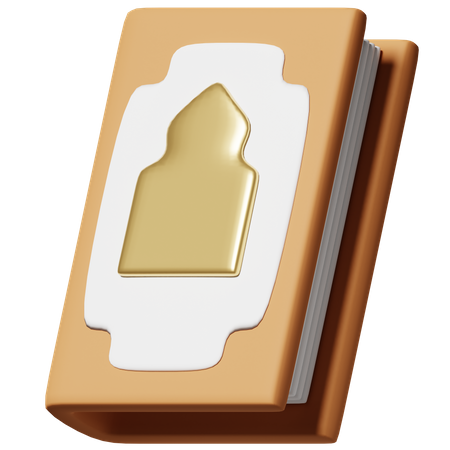 Livre du coran  3D Icon