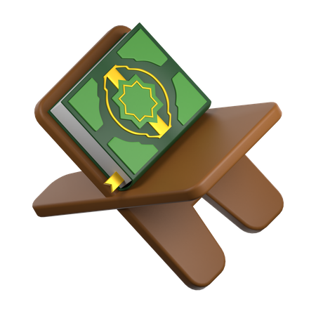 Livre du coran  3D Icon