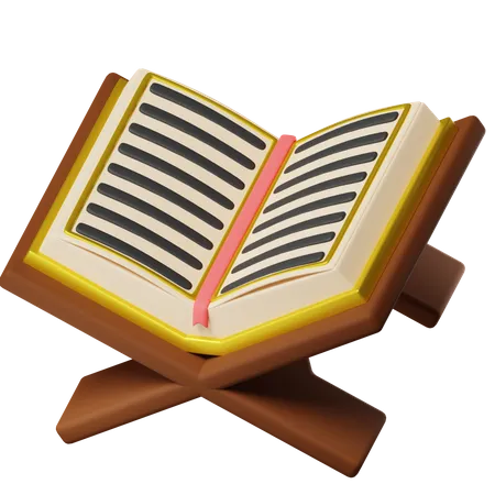 Livre du coran  3D Icon