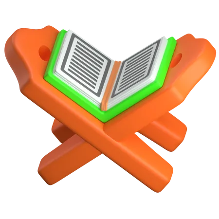 Livre du coran  3D Icon