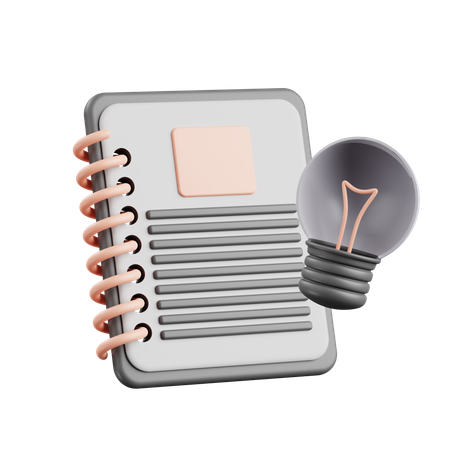 Livre créatif  3D Icon