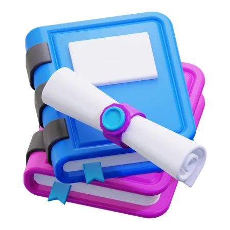 Livre d'étude  3D Icon