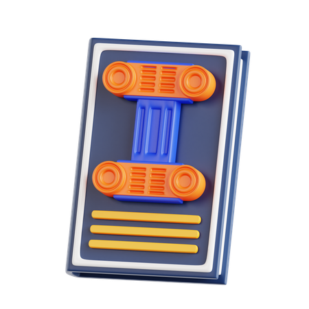 Livre d'histoire  3D Icon