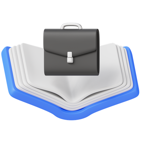 Livre d'affaires  3D Icon