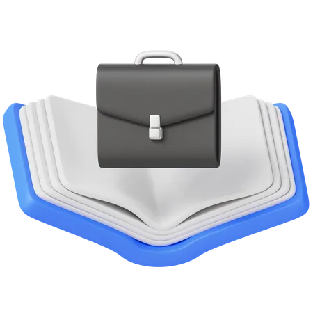 Livre d'affaires  3D Icon