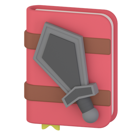 Livre d'aventure  3D Icon