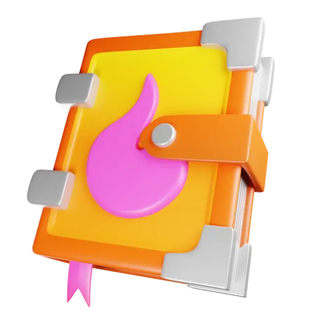 Livre d'aventure  3D Icon