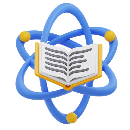 Livre de chimie  3D Icon