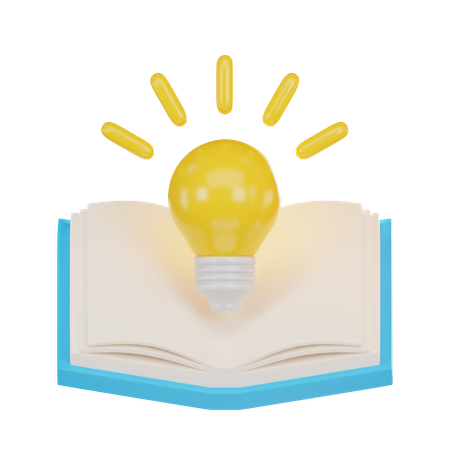 Livre de connaissance  3D Icon