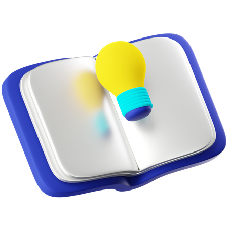 Livre de connaissances  3D Icon