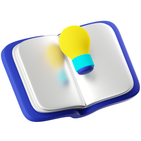 Livre de connaissances  3D Icon