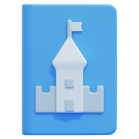 Livre de conte de fées  3D Icon