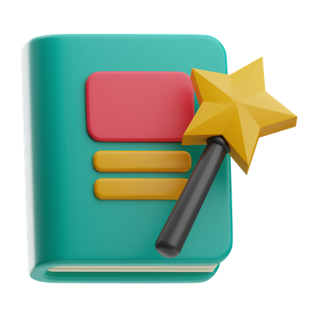 Livre de conte de fées  3D Icon