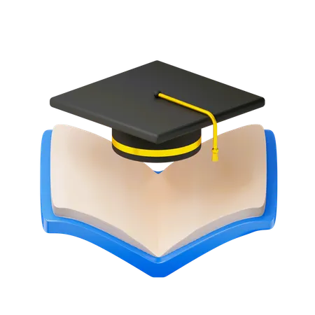 Livre de fin d'études  3D Icon