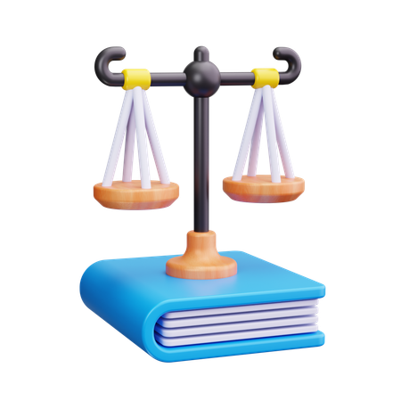 Livre de droit  3D Icon