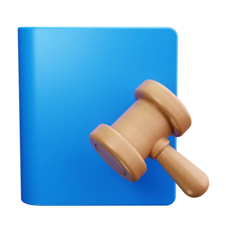 Livre de droit  3D Icon