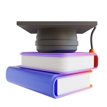 Livre de fin d'études  3D Icon