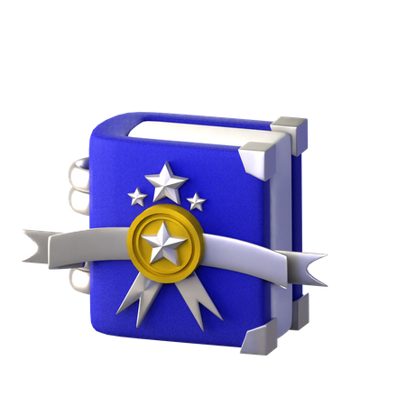 Livre de fin d'études  3D Icon