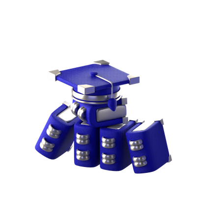 Livre de fin d'études  3D Icon